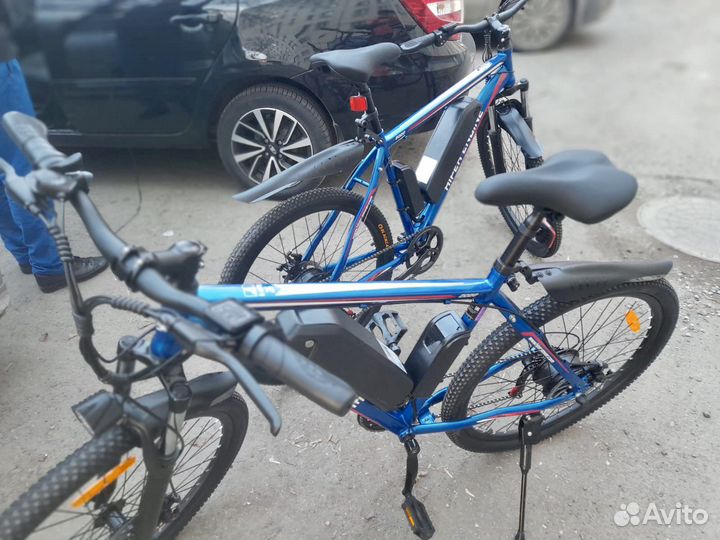 Электровелосипед hiper Engine B54 синий