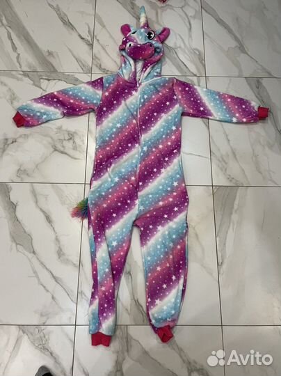 Пижама кигуруми единорог