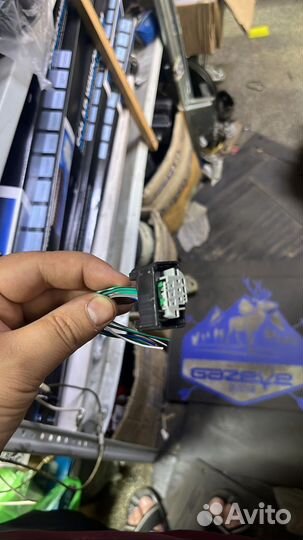 Фишка штекер дроссельная заслонка Rio Solaris Ceed