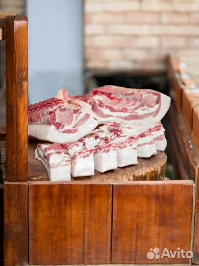 Продаём домашнее мясо и сало свинины