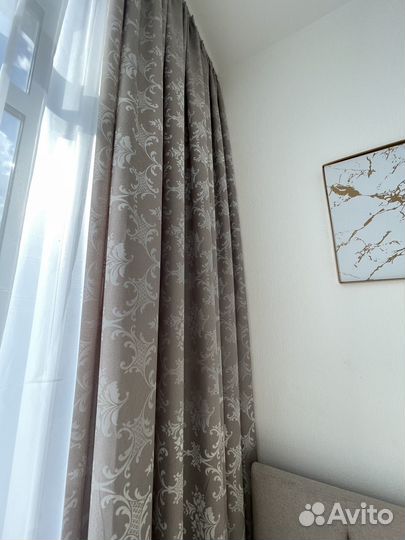 Комплет штор 2х250,длинна 300
