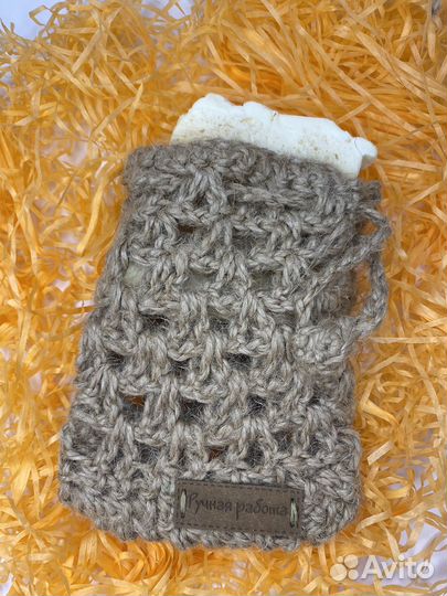 Мочалка ручной работы