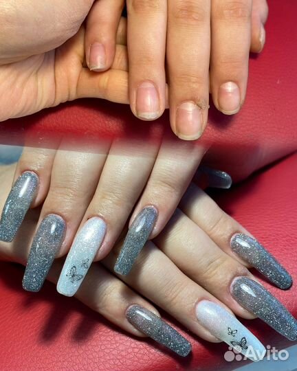 Маникюр,наращивания ногтей