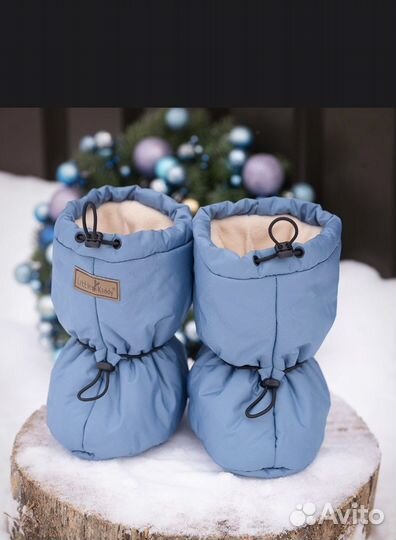 Пинетки и варежки для малышей