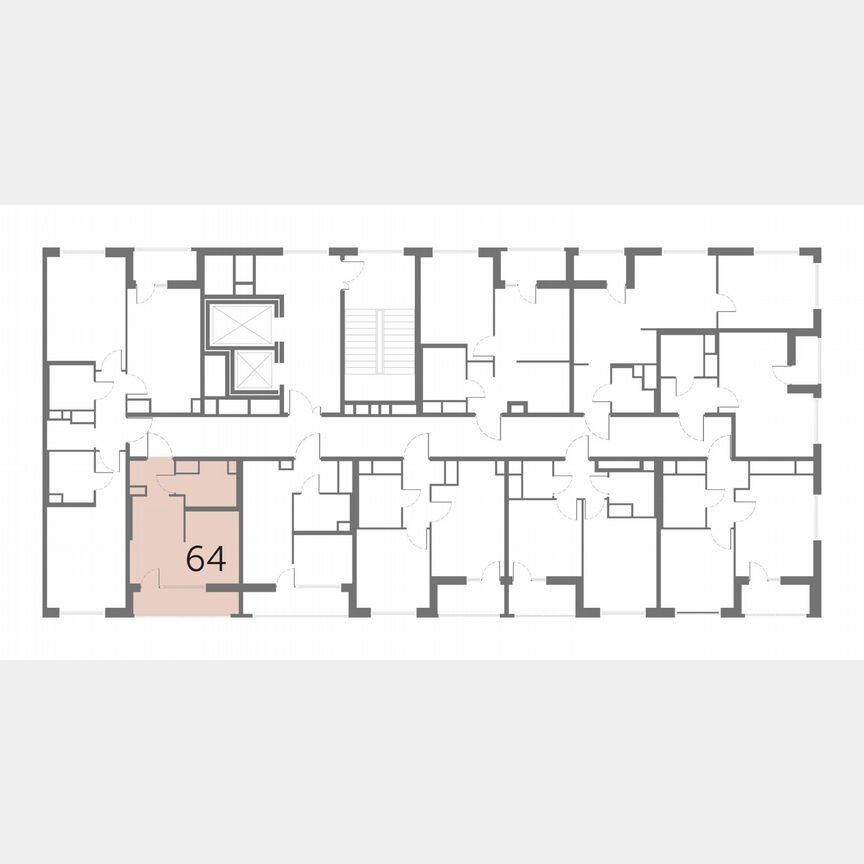 Квартира-студия, 22,6 м², 9/10 эт.