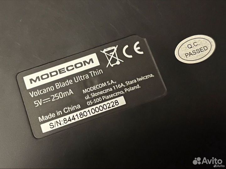 Механическая клавиатура volcano blade ultra thin