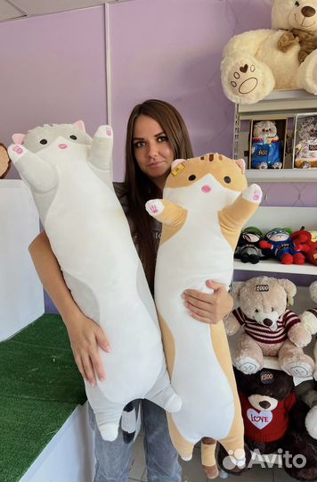 Мягкая игрушка кот батон