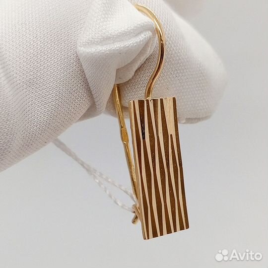 Золотые серьги