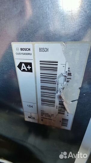 Встраиваемая морозильная камера bosch