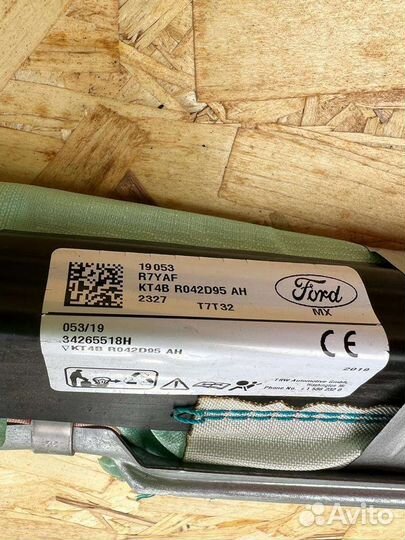 Подушка безопасности шторка ford edge 2 st 2019