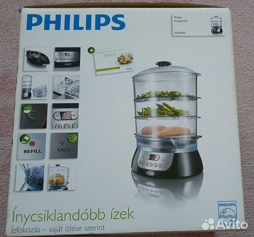 Пароварка Philips HD9140
