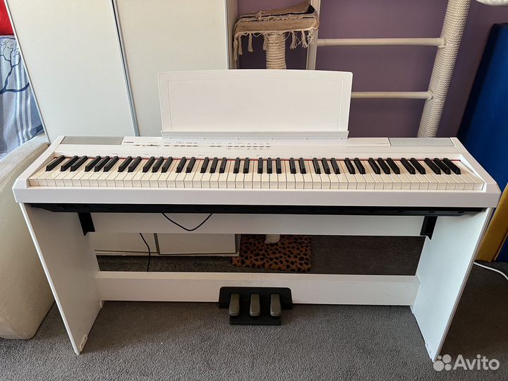 Цифровое пианино yamaha p-105wh