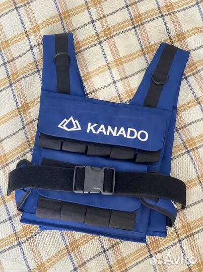 Жилет утяжелитель. До 18 кг. Без груза