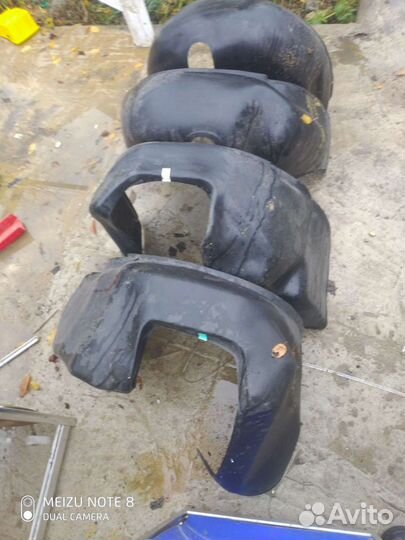 Подкрылки шевролет lanos sens/нива/aveo/лачети/rez