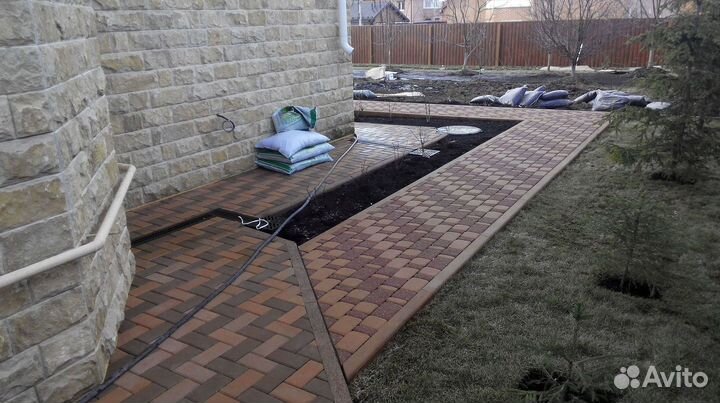 Тротуарная плитка старый город