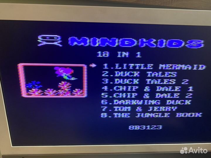 Картридж для Dendy 18 в 1