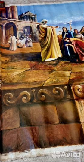 Картина маслом на холсте большая