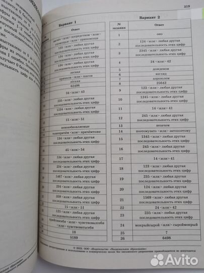 ЕГЭ-2023. Русский язык. 36 вариантов