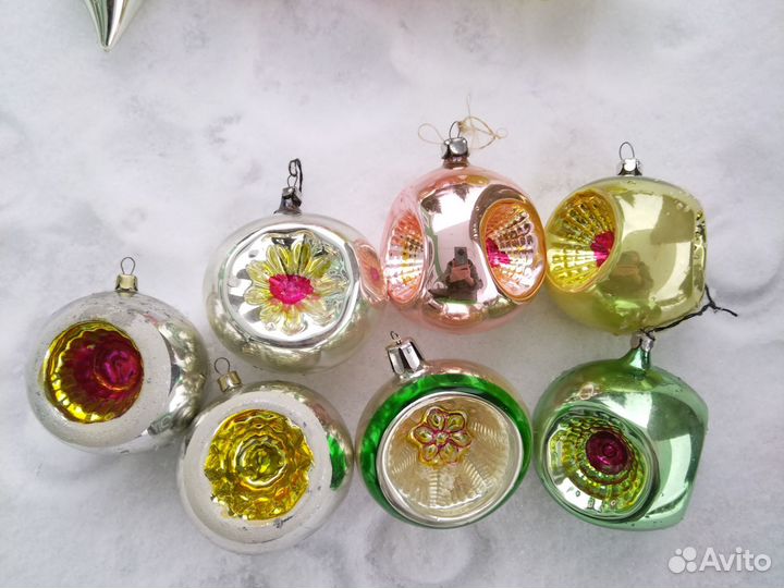 Елочные игрушки СССР