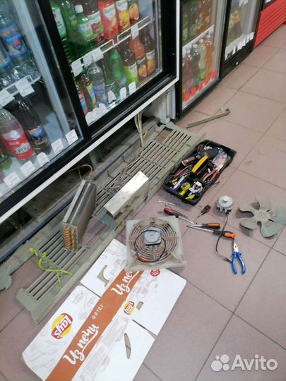 Ремонт холодильников промышленных и бытовых