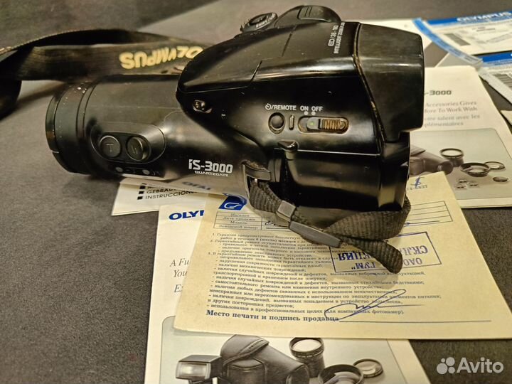 Зеркальный фотоаппарат Olympus is-3000 japan