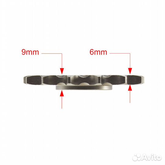 Звезда ведущая самоочищающаяся SMP-F1901 13T SM