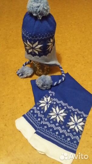 Детская шапка на флисе