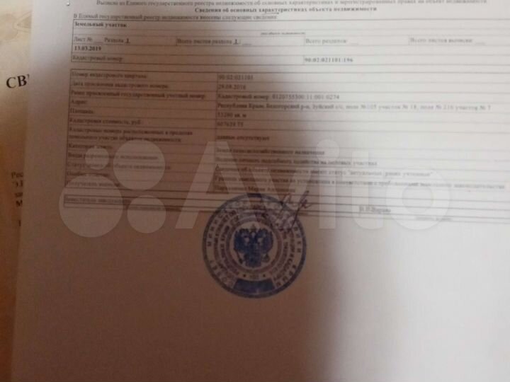 Участок 5,32 га (СНТ, ДНП)