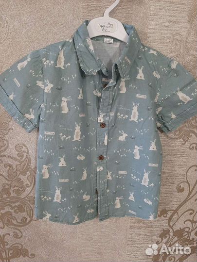 Рубашка для мальчика 92