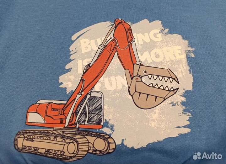 Свитшот новый кофта на мальчика 80-86 размер