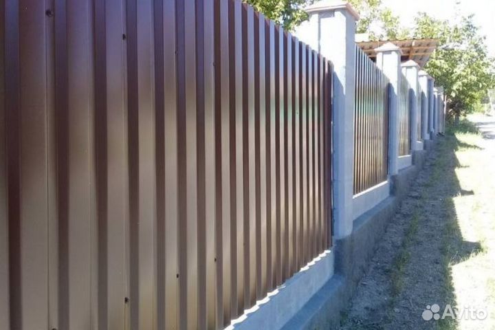 Забор металлический профессионально качественно