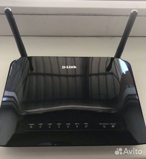 Wi-Fi роутер D-link DSL-2740U/RA/V2A