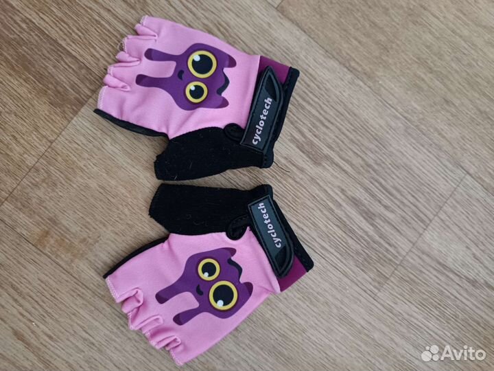 Детские вело перчатки