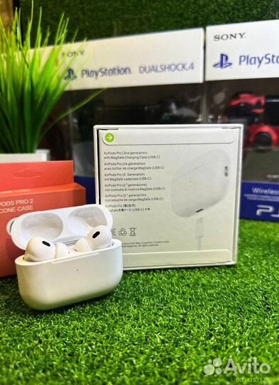 Airpods Pro 2 Gen. с чехлом и гарантией на 1 год