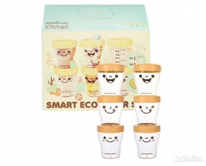 Набор пищевых контейнеров детский. Новый