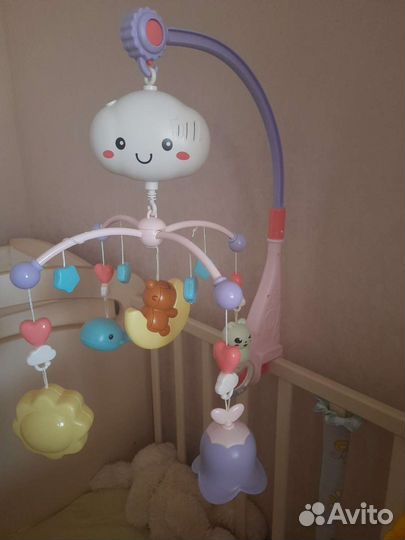 Мобиль на кроватку с проектором