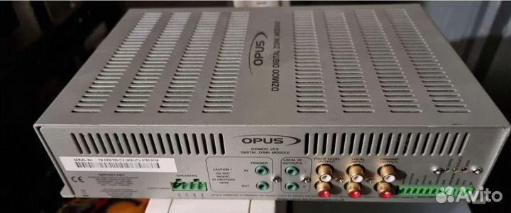 Зональный усилитель Opus DZM 100 не включается