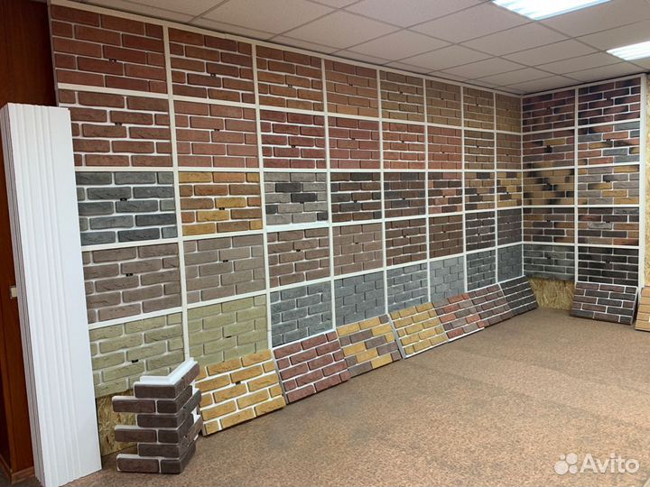 Фасадные термопанели. Кабанчик. Фасадная плитка