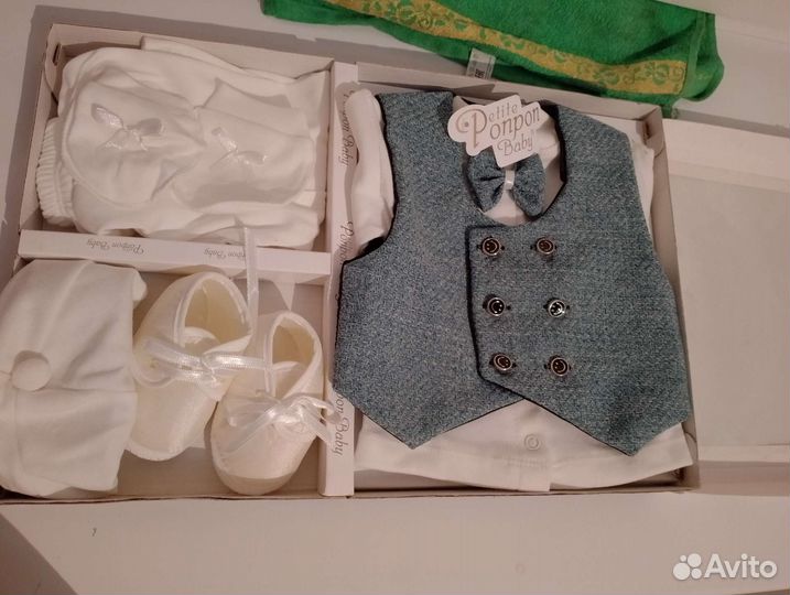 Комплект на выписку для мальчика