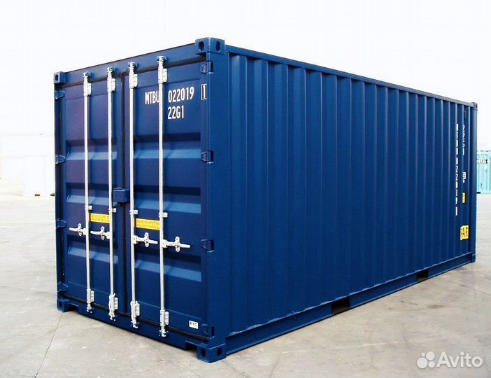 Морские и сухопутные контейнеры 20 футов, 20 Double door container