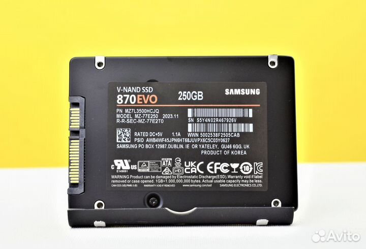 Samsung SSD 250