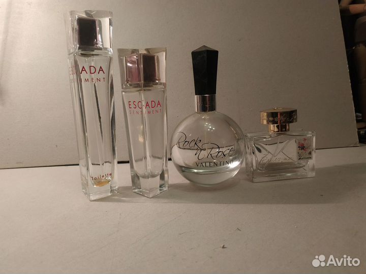 Пустые флаконы от парфюма