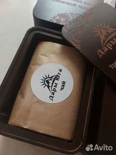 Подарочный чай в ассорт., в деревянной коробке