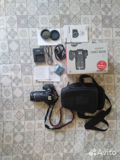 Фотоаппарат Canon EOS 1300D Kit