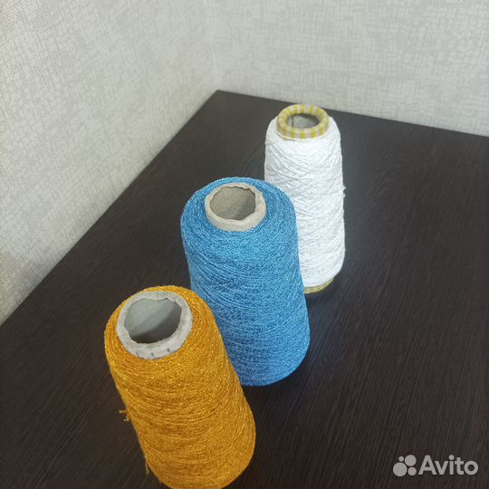 Пряжа для вязания, шелковый шнурочек с вискозой