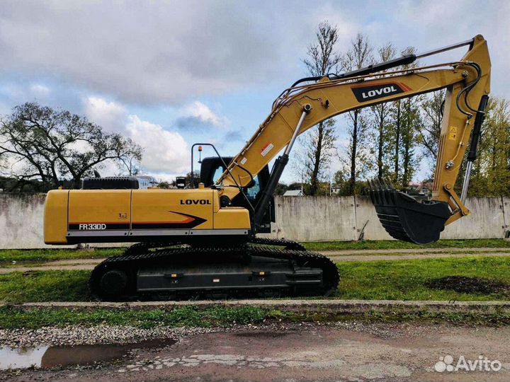 Гусеничный экскаватор Lovol FR330D, 2024