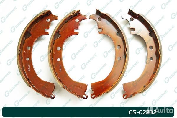 Колодки барабанные G-brake GS-02232 GS-02232 G