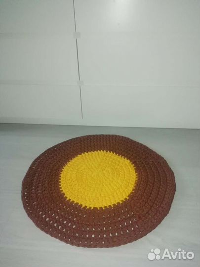 Коврик из хлопкового шнура