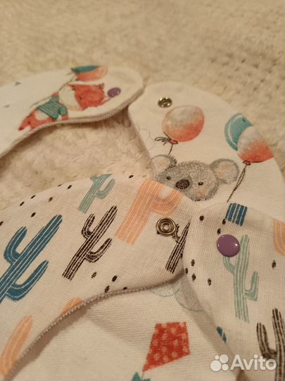 Слюнявчик непромокаемый новые