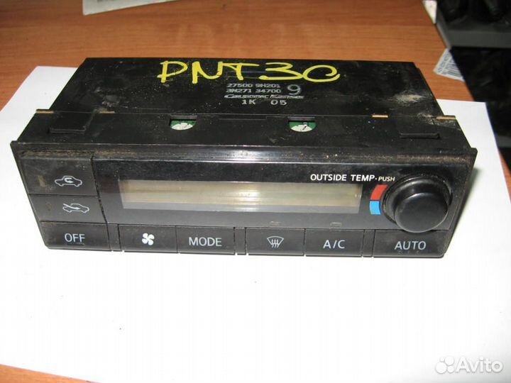 Блок управления климатом nissan X-trail, NT30 конт